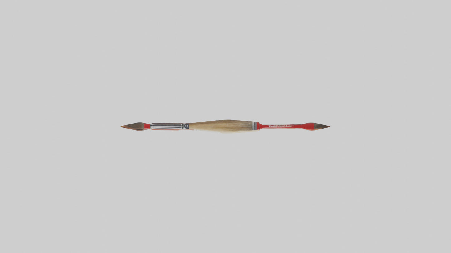 3D model Paintbrush model VR / AR / low-poly
