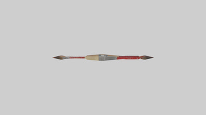 3D model Paintbrush model VR / AR / low-poly