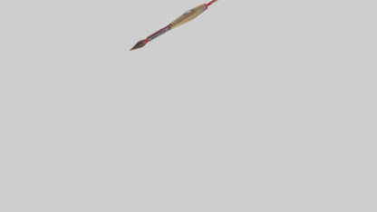 3D model Paintbrush model VR / AR / low-poly