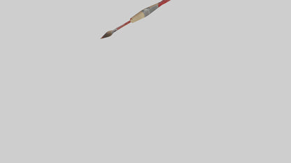 3D model Paintbrush model VR / AR / low-poly