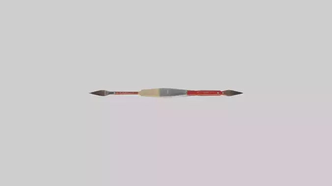 3D model Paintbrush model VR / AR / low-poly
