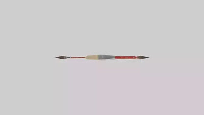 3D model Paintbrush model VR / AR / low-poly
