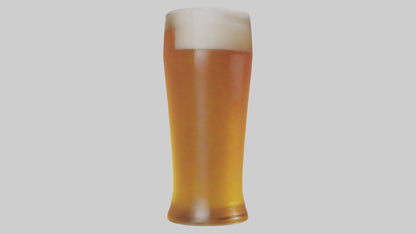 3D model Pale ale beer model VR / AR / low-poly