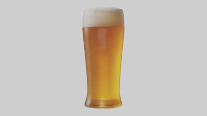 3D model Pale ale beer model VR / AR / low-poly
