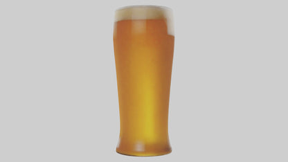 3D model Pale ale beer model VR / AR / low-poly