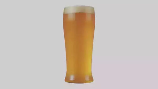 3D model Pale ale beer model VR / AR / low-poly