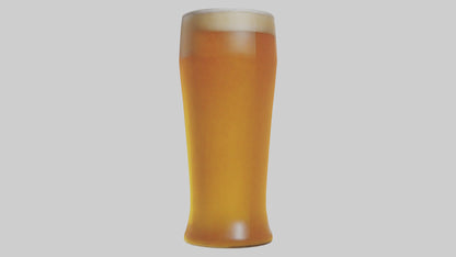 3D model Pale ale beer model VR / AR / low-poly