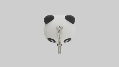 Panda keychain model VR / AR / low-poly