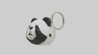 Panda keychain model VR / AR / low-poly