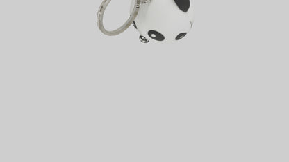 Panda keychain model VR / AR / low-poly