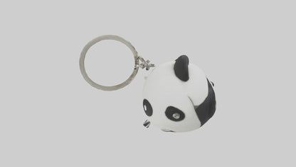 Panda keychain model VR / AR / low-poly