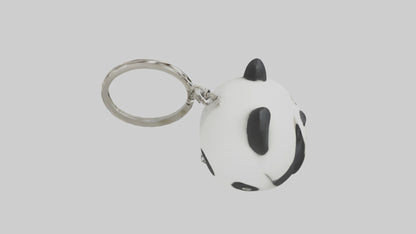 Panda keychain model VR / AR / low-poly