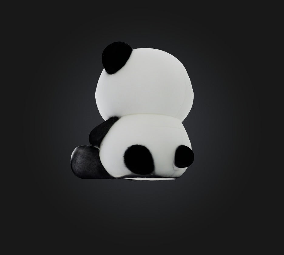 3D model panda toy 2 VR / AR / low-poly