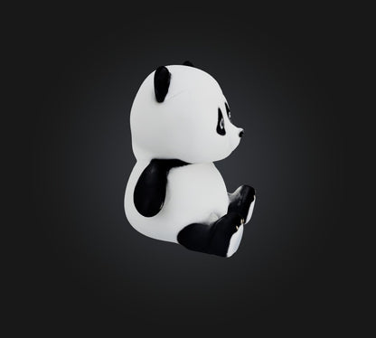 3D model panda toy VR / AR / low-poly