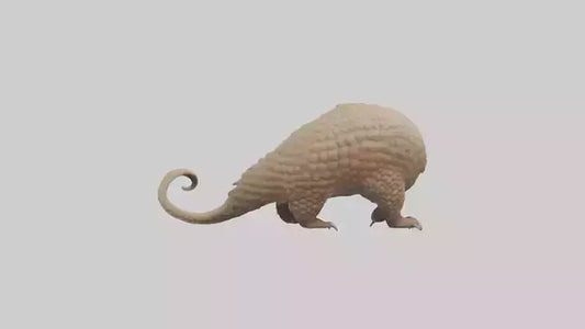 3D model Pangolin Body Model VR / AR / low-poly