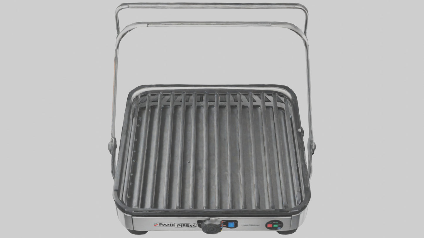 3D model Panini press model VR / AR / low-poly