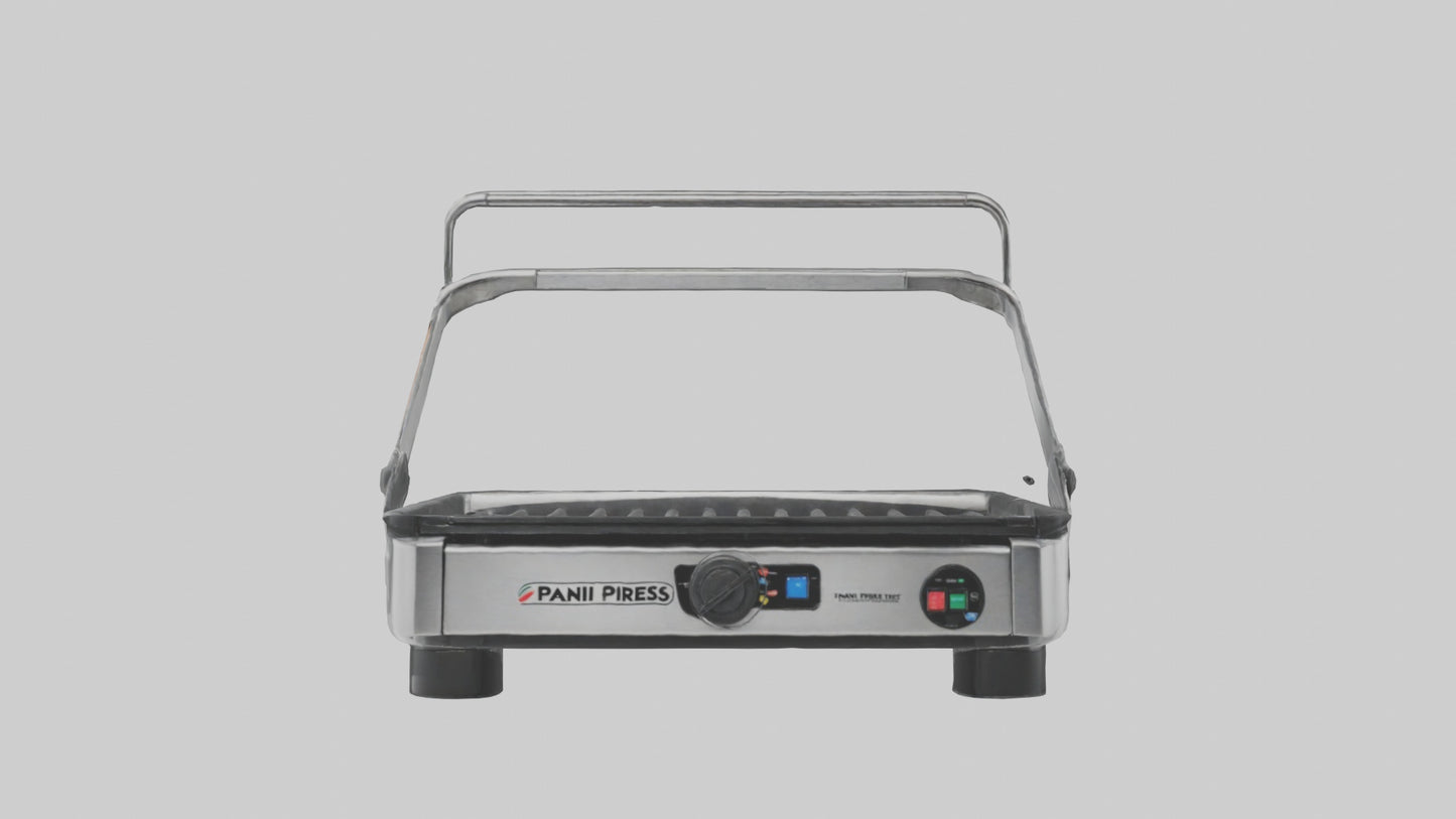 3D model Panini press model VR / AR / low-poly