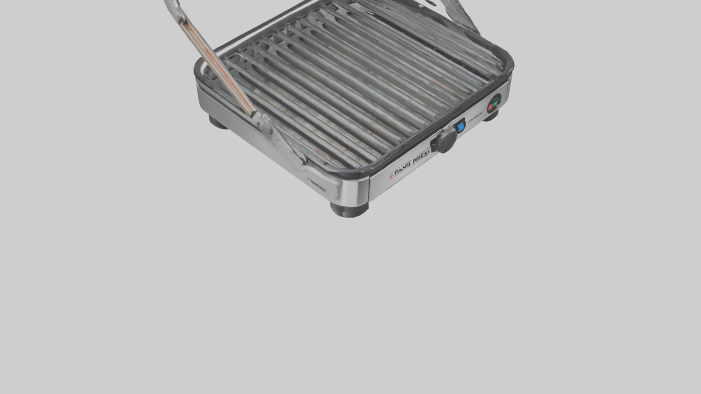 3D model Panini press model VR / AR / low-poly