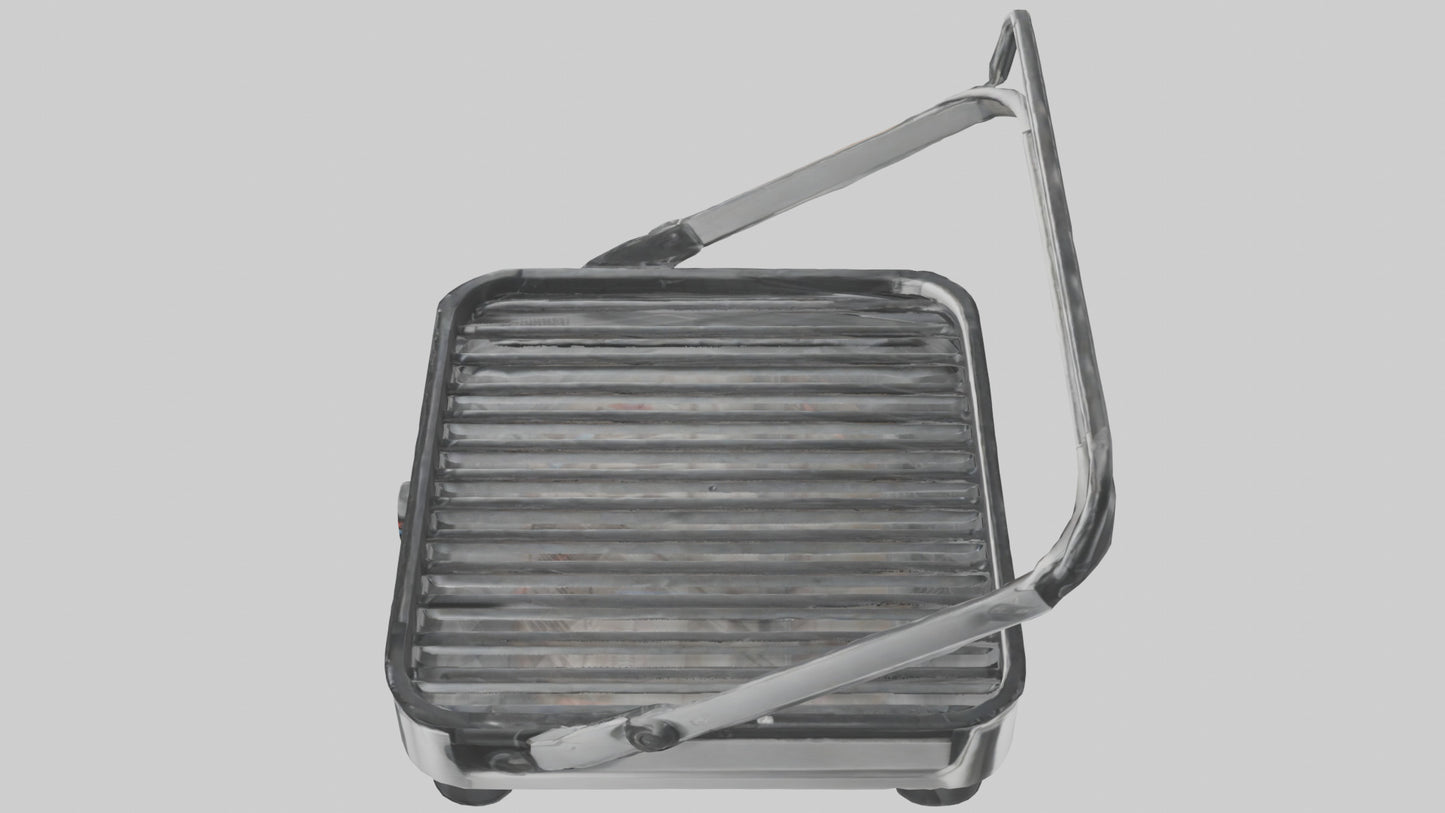 3D model Panini press model VR / AR / low-poly