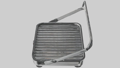 3D model Panini press model VR / AR / low-poly