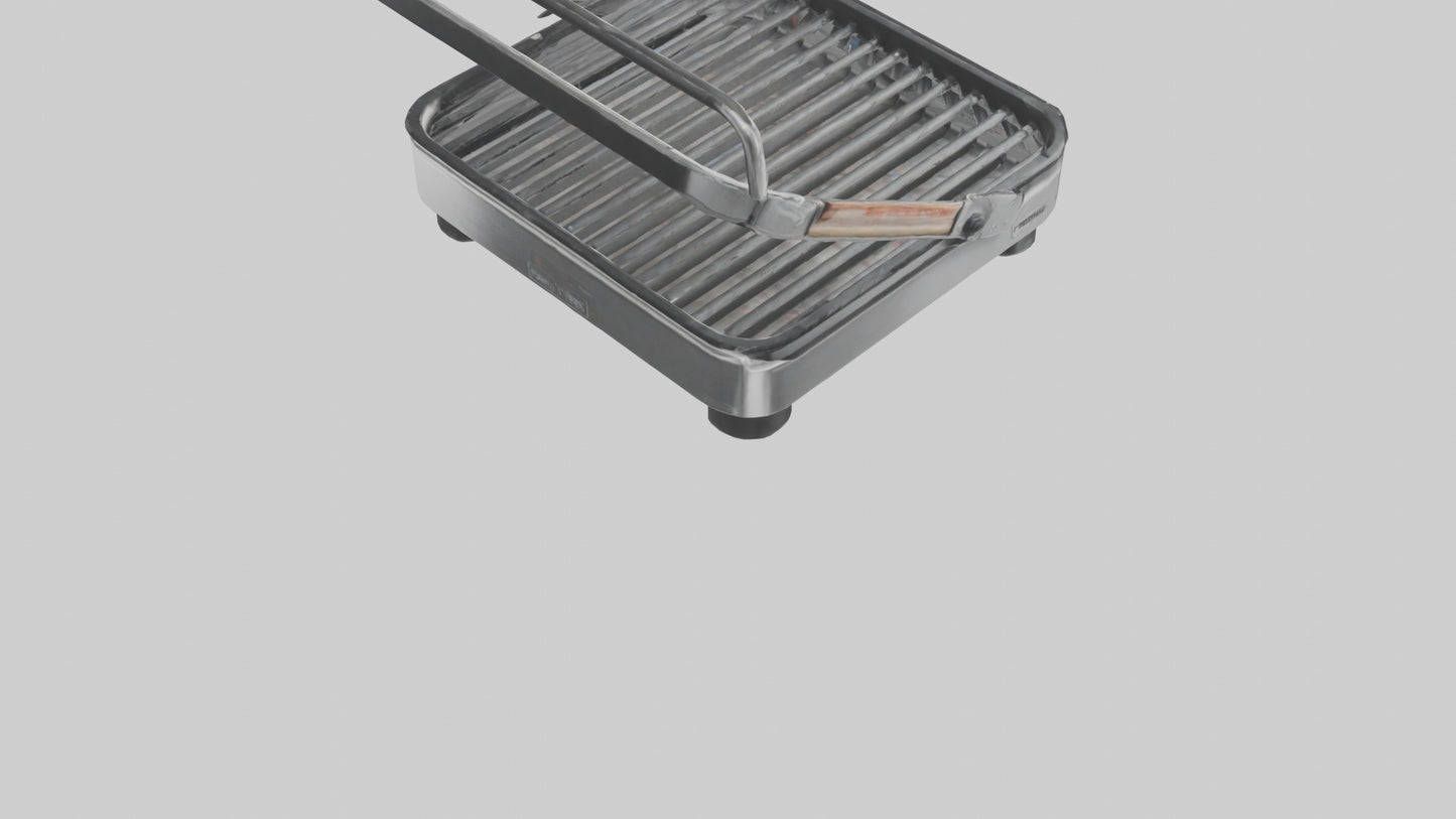 3D model Panini press model VR / AR / low-poly
