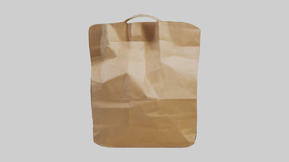 Paper Bag model VR / AR / low-poly