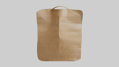 Paper Bag model VR / AR / low-poly