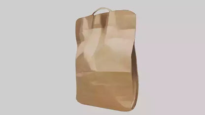 Paper Bag model VR / AR / low-poly