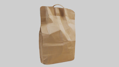Paper Bag model VR / AR / low-poly