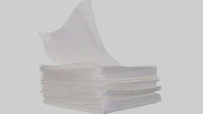 Paper Napkins model VR / AR / low-poly