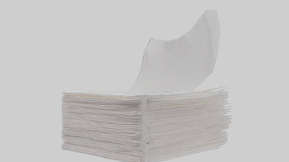 Paper Napkins model VR / AR / low-poly