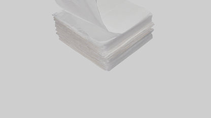 Paper Napkins model VR / AR / low-poly