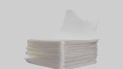 Paper Napkins model VR / AR / low-poly