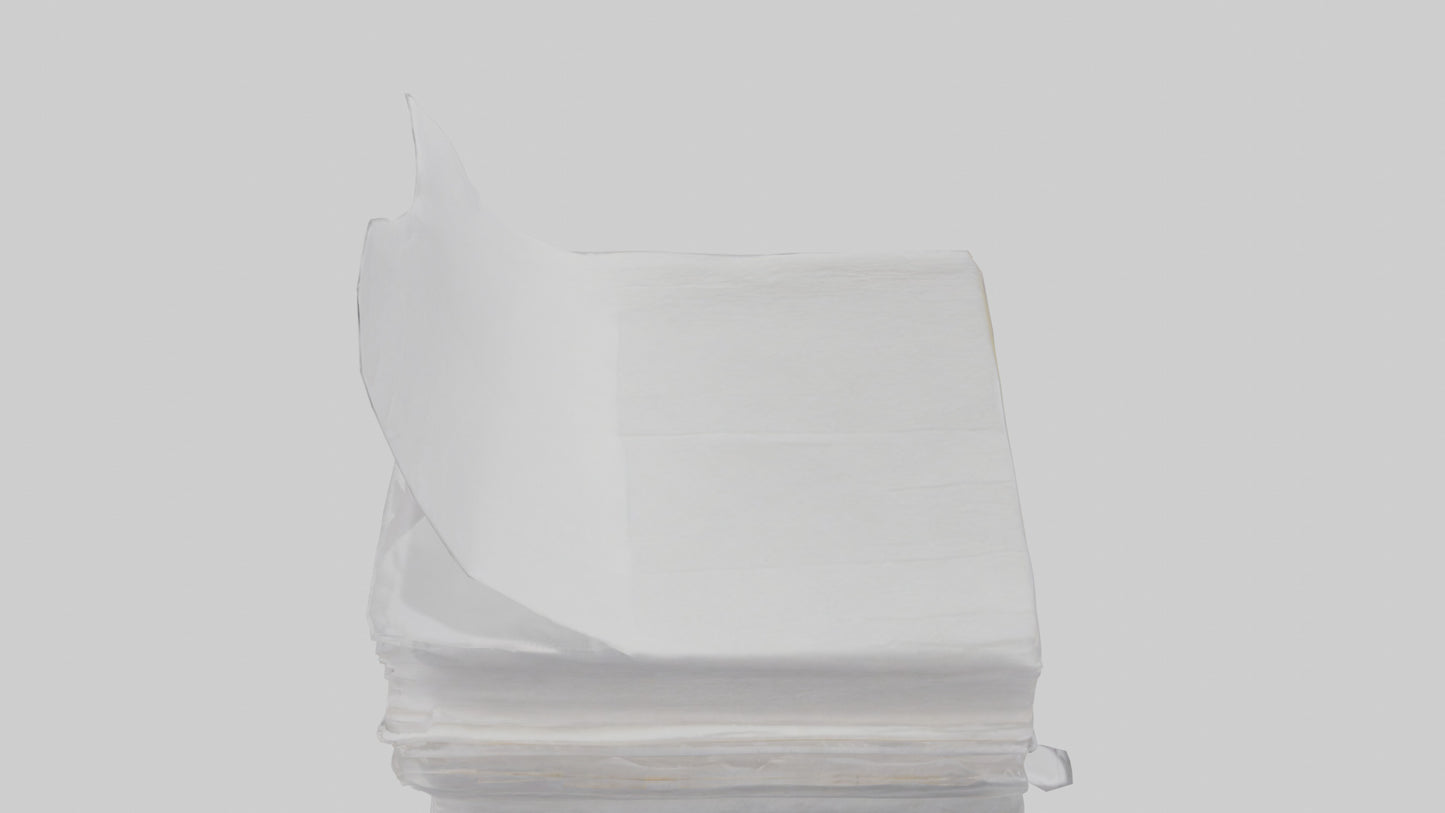 Paper Napkins model VR / AR / low-poly