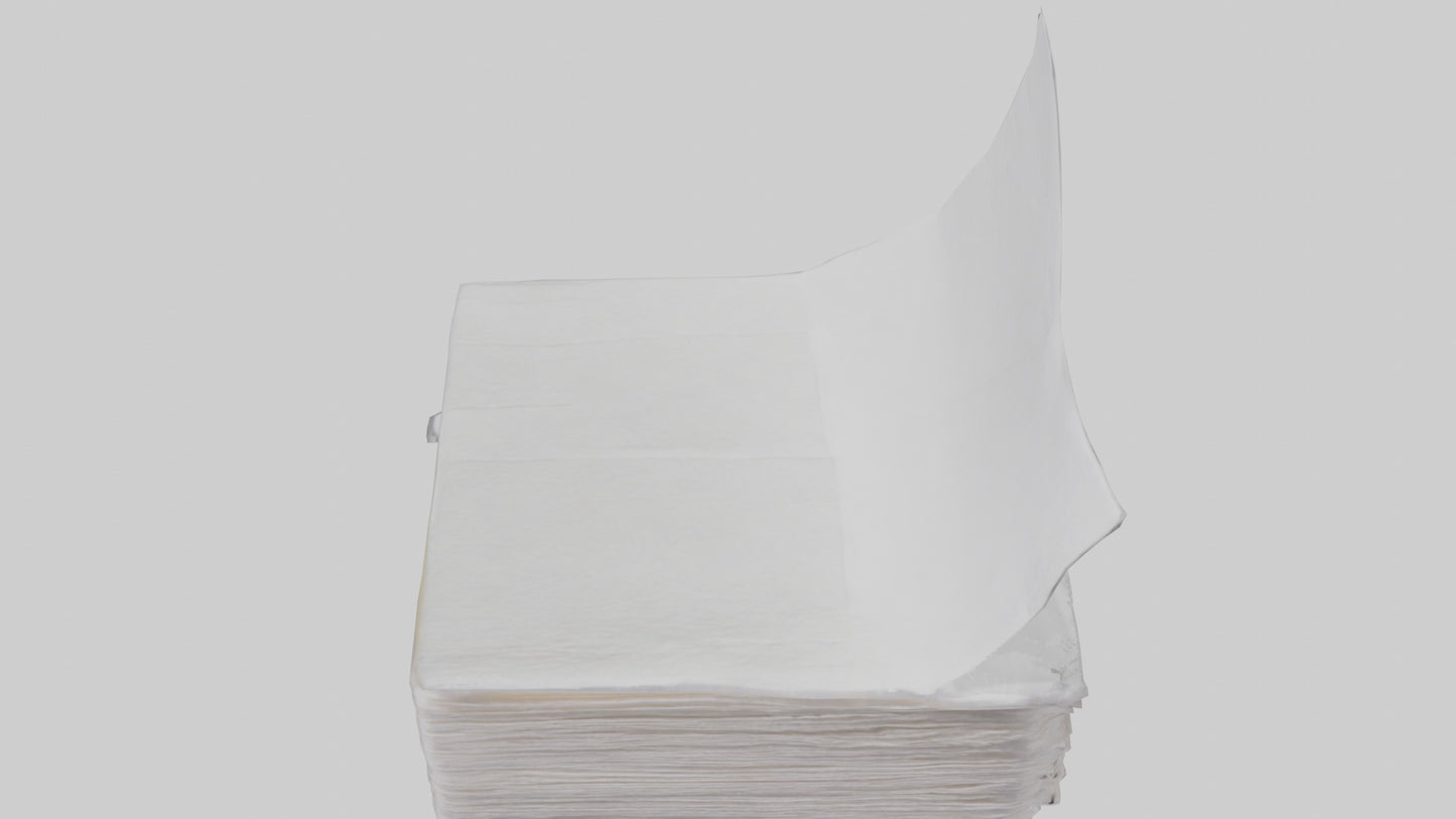 Paper Napkins model VR / AR / low-poly