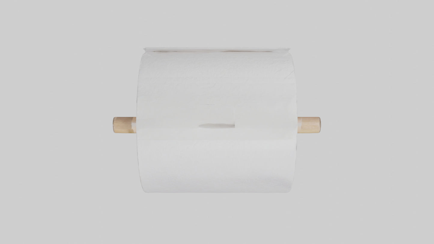 3D model Paper towels model VR / AR / low-poly