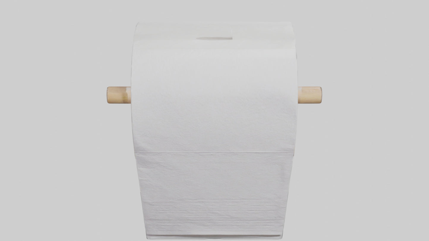 3D model Paper towels model VR / AR / low-poly