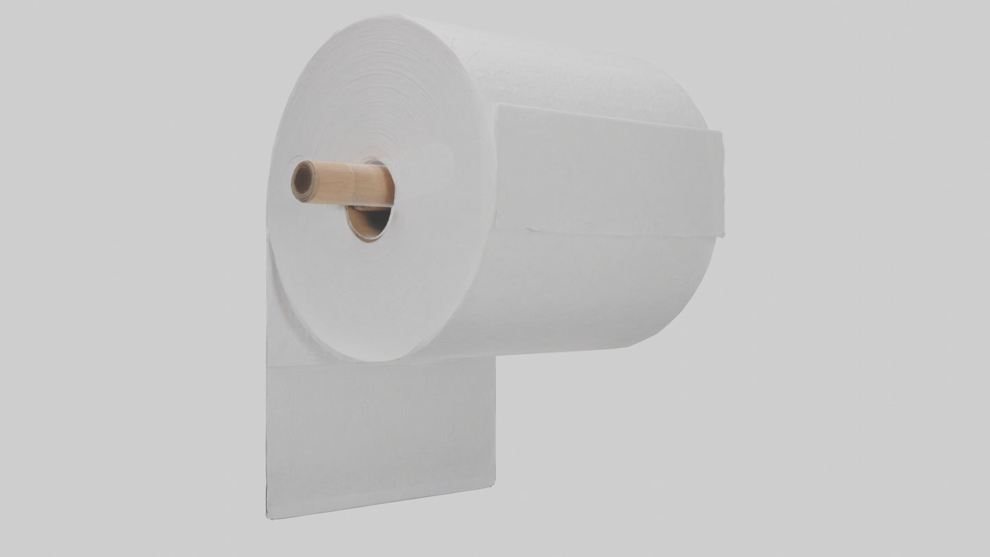 3D model Paper towels model VR / AR / low-poly