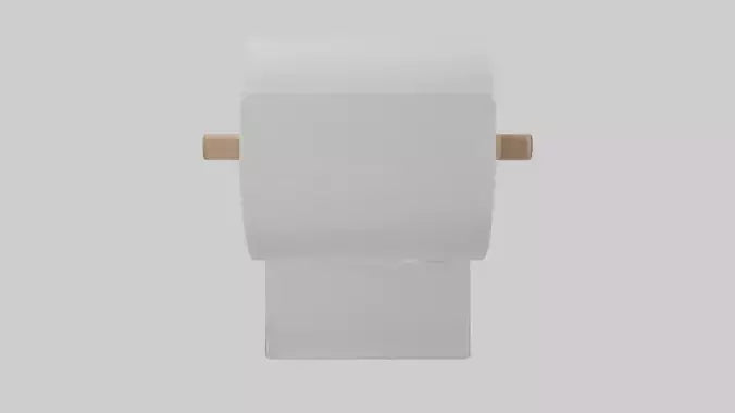 3D model Paper towels model VR / AR / low-poly