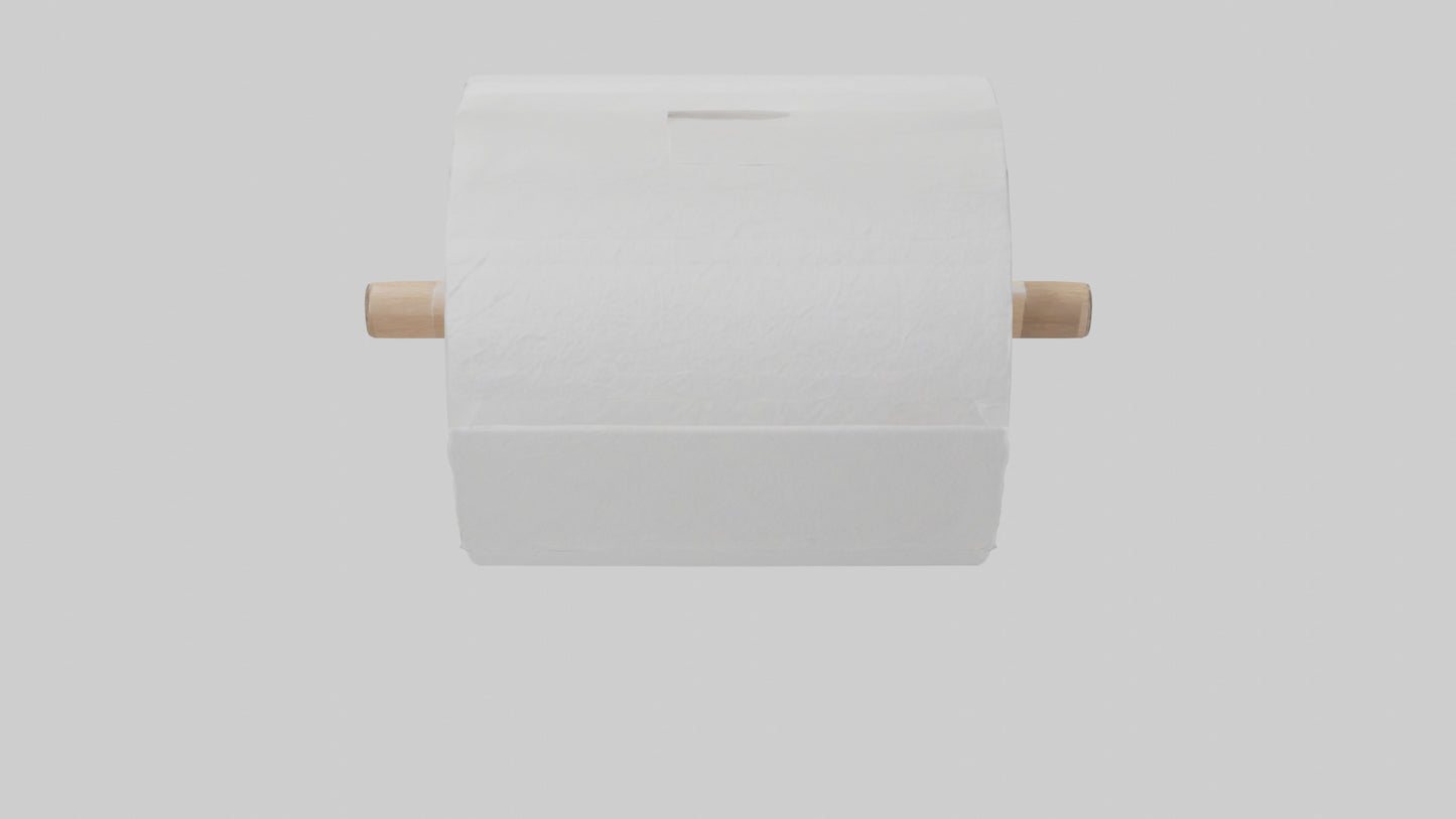 3D model Paper towels model VR / AR / low-poly