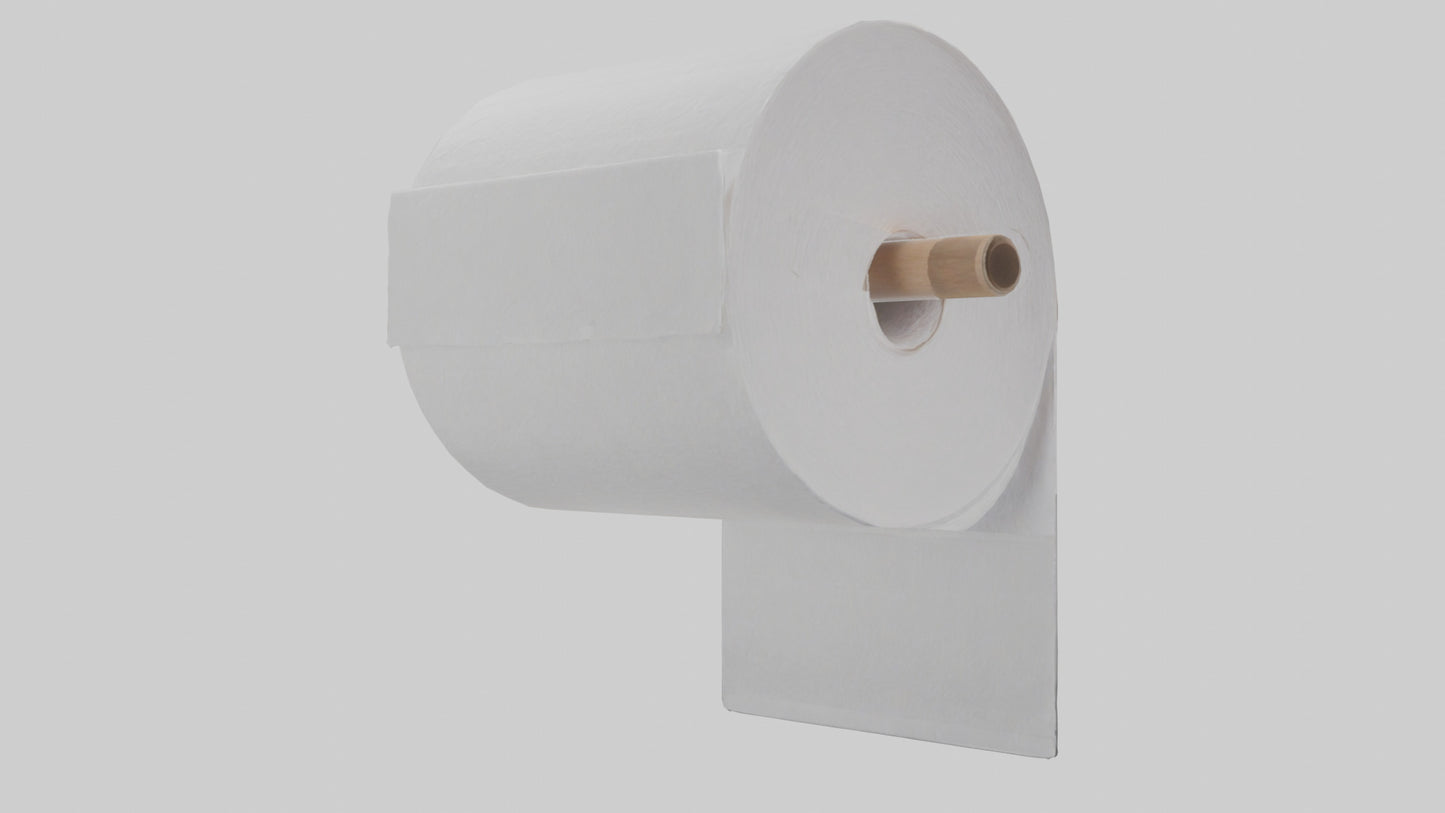 3D model Paper towels model VR / AR / low-poly