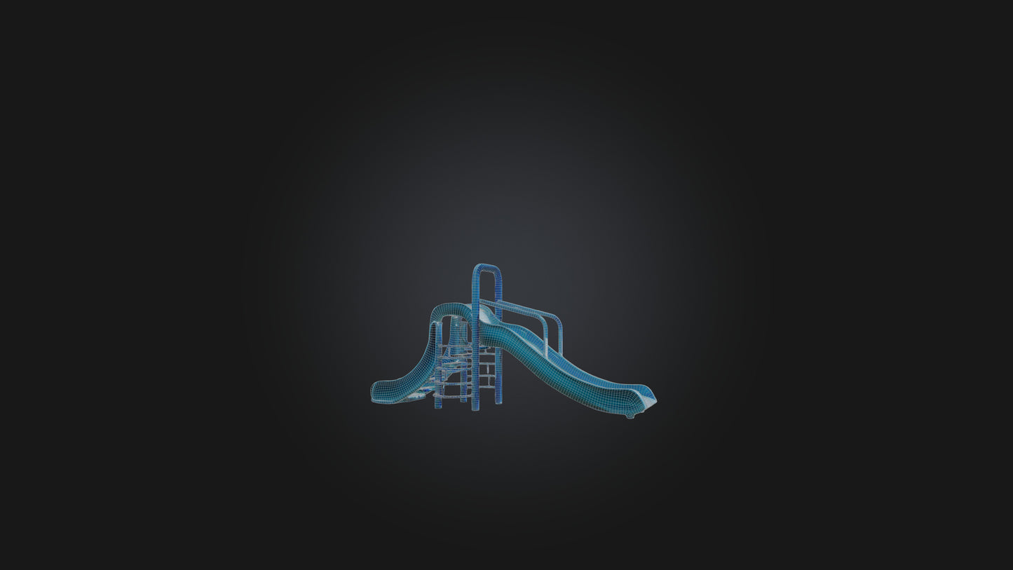 park slide 3D model