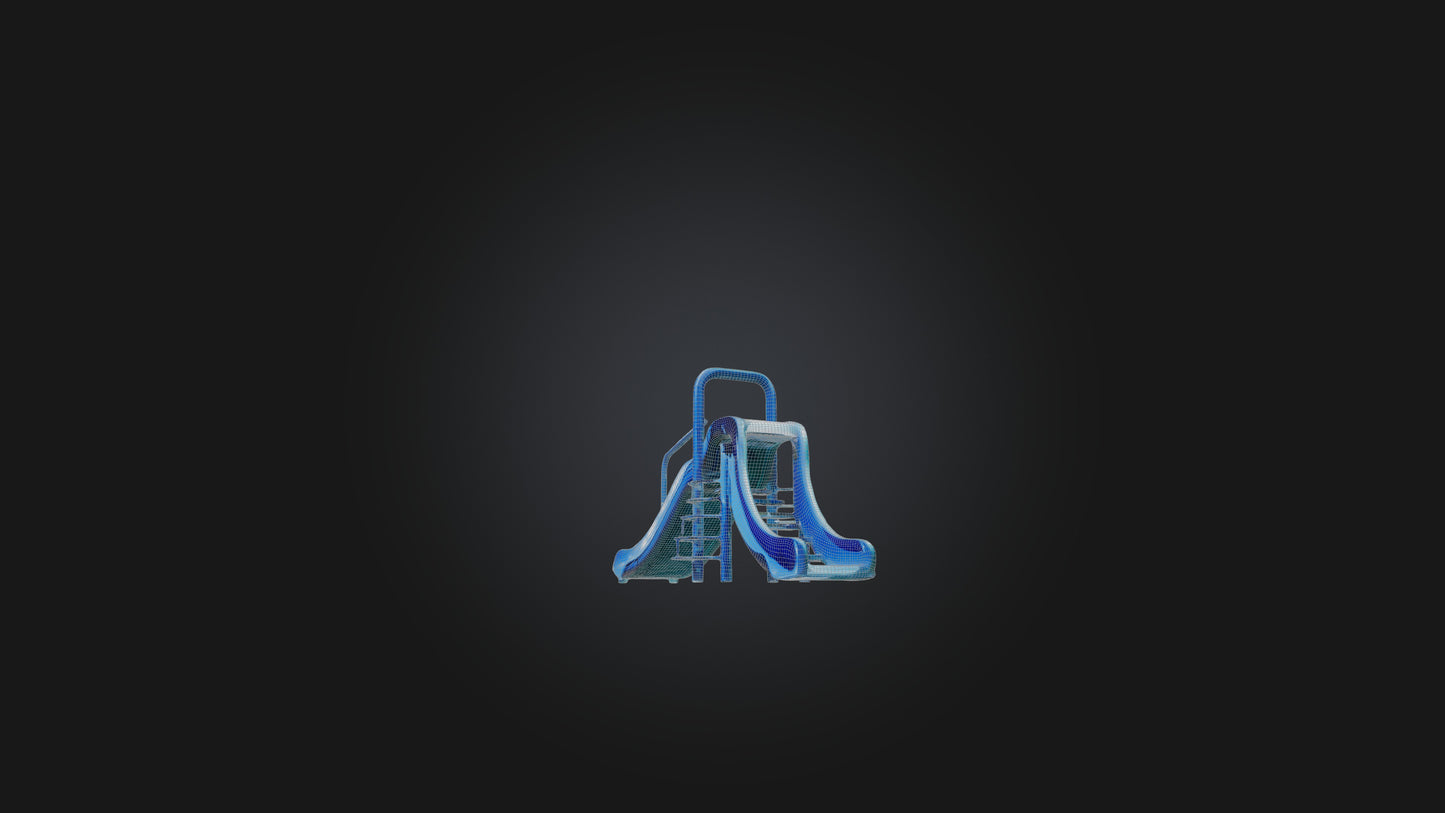 park slide 3D model