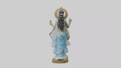 3D model Parvati statue model VR / AR / low-poly