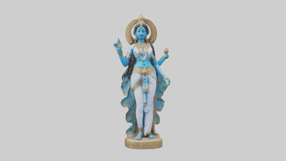 3D model Parvati statue model VR / AR / low-poly