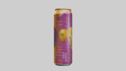Passion fruit soda model VR / AR / low-poly