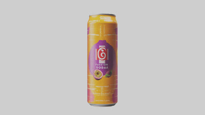 Passion fruit soda model VR / AR / low-poly