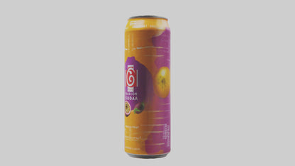 Passion fruit soda model VR / AR / low-poly