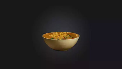3D model Pasta Bowl Model VR / AR / low-poly