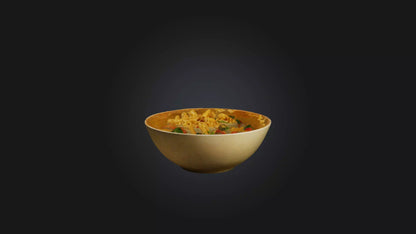 3D model Pasta Bowl Model VR / AR / low-poly